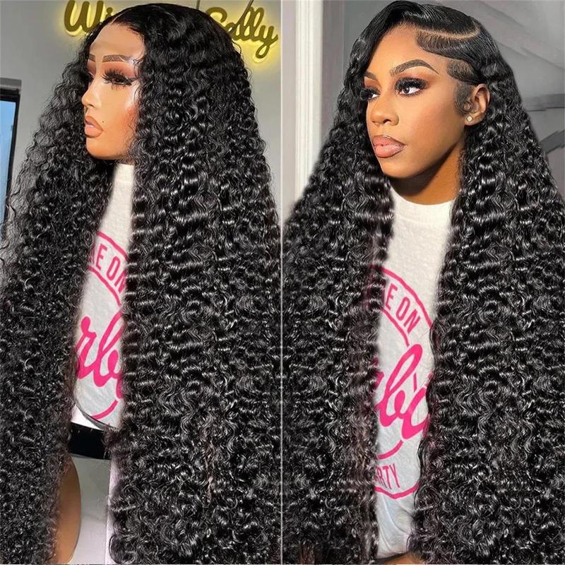 Cheetahbeauty 99J Burgundy Deep Wave Lace Front Wigs Human Hair 13x6 HD Lace Frontal Wigs Human Hair Lace Front Wigs Pre Plucked 99j Burgundy Deep Curly Wigs Human Hair Wigs For Women 180% Density