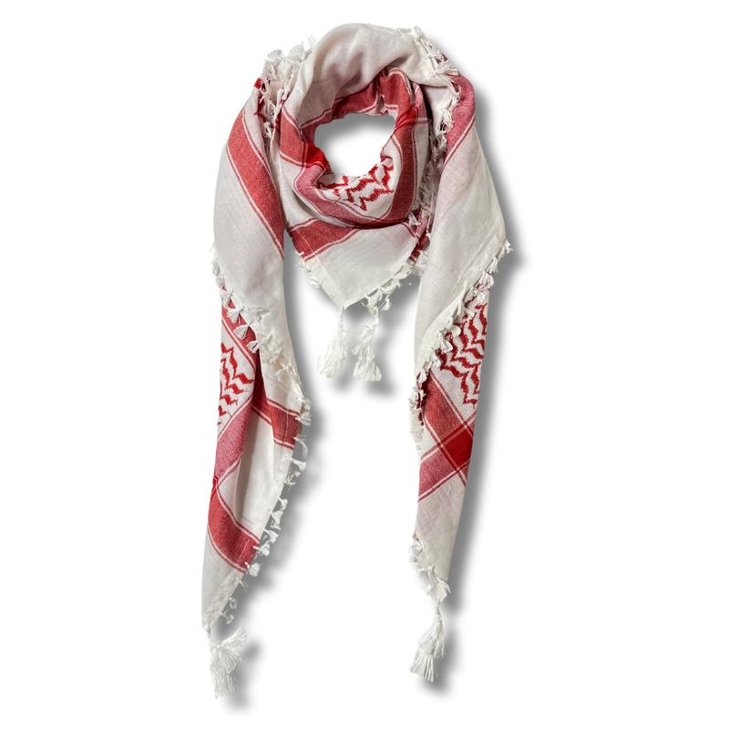 Original Red and White Kuffiyeh: Tradition and Style