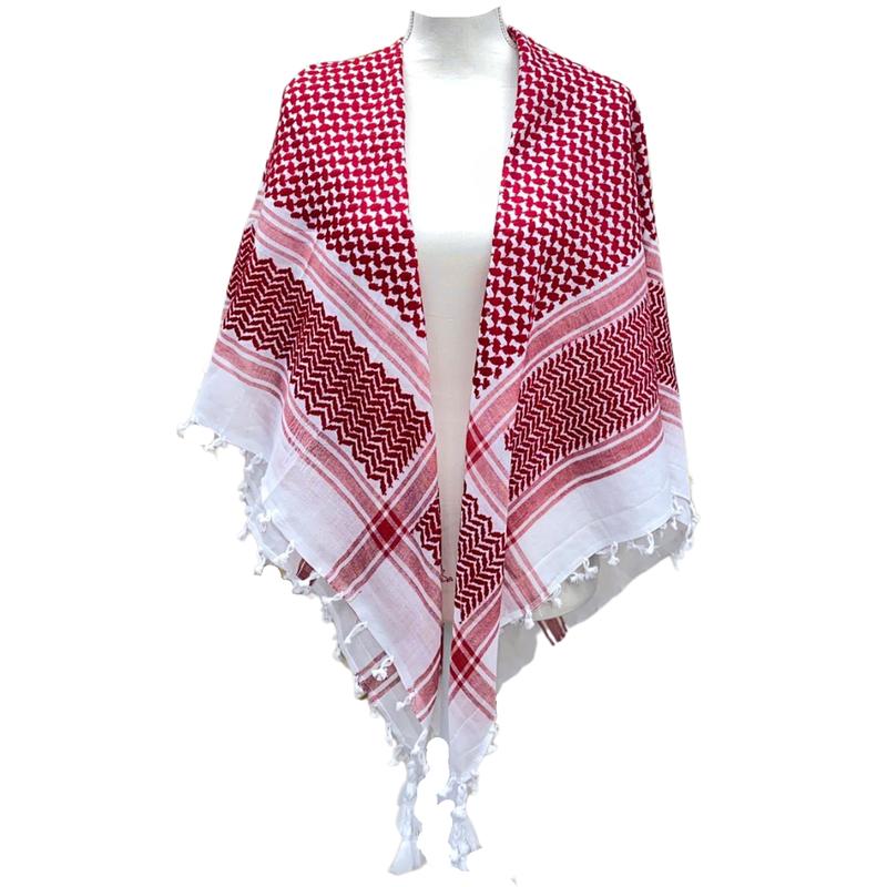 Original Red and White Kuffiyeh: Tradition and Style