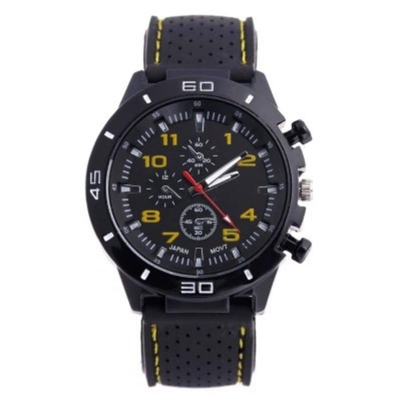 Man Watch Quartz Watch Men Military Sports Watch Silicone Strap Sports Watches Masculino High Quality Big Dial