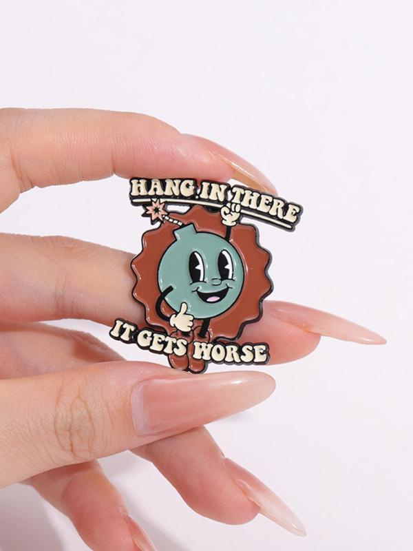 Cute Cartoon Electric Appliance Theme Pin Brooch, Fashion Alloy Badge for Daily Clothing Decor, Exquisite Brooch for Birthday Gift