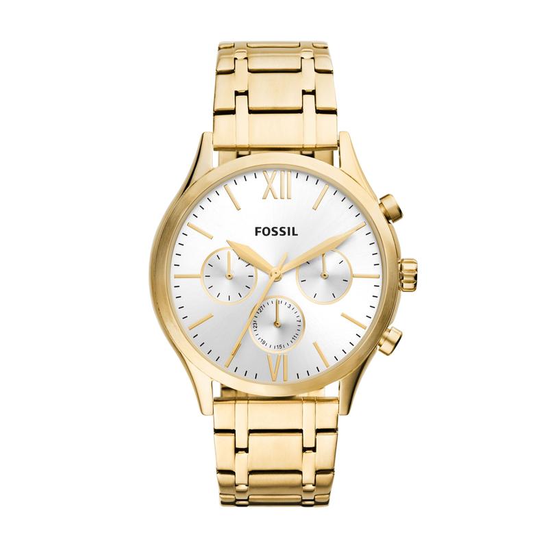 Fossil Men's Fenmore Multifunction, Gold-Tone Stainless Steel Watch