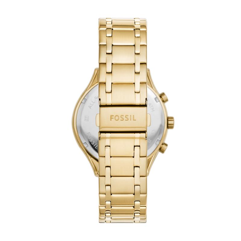 Fossil Men's Fenmore Multifunction, Gold-Tone Stainless Steel Watch