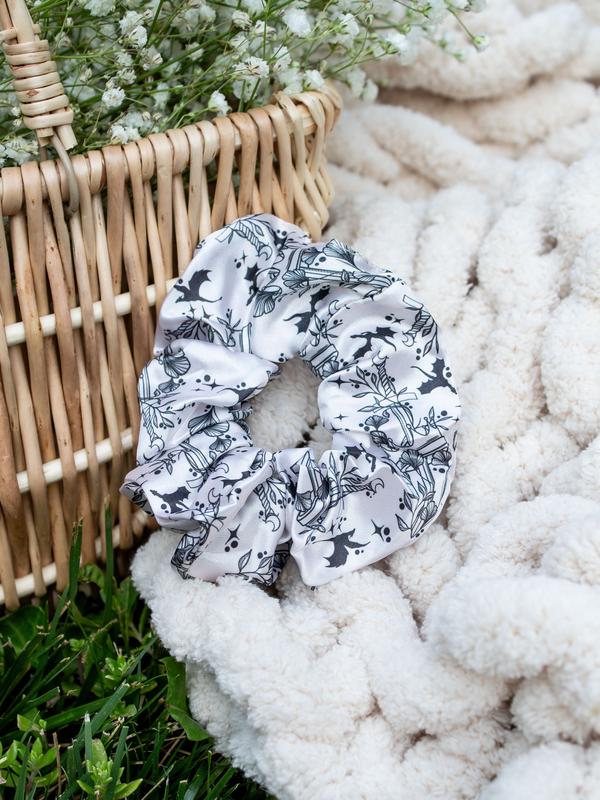 Bookish Satin Scrunchie