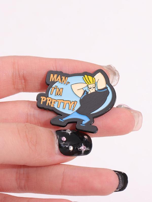 Cartoon Movie Character Brooch Set, Cute Enamel Pin for Daily Clothing Decor, Trendy All-match & Exquisite Brooch for Birthday Gift