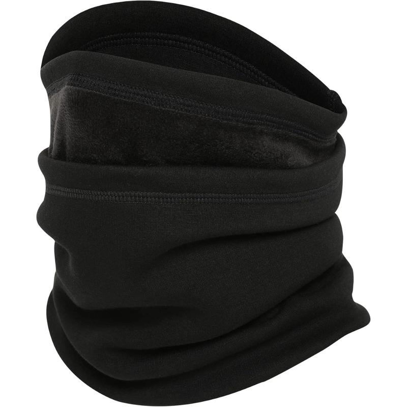 Neck Gaiter Warmer Ski Scarf Windproof Mask - Thick Fleece Neck Warmer Cold Weather Face Mask