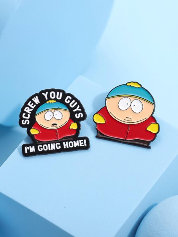 Cartoon  Series Brooch, Cute Cartoon Badge for Backpacks, Jeans, Scarves, Hats Decor, Fashion Accessories for Men & Women