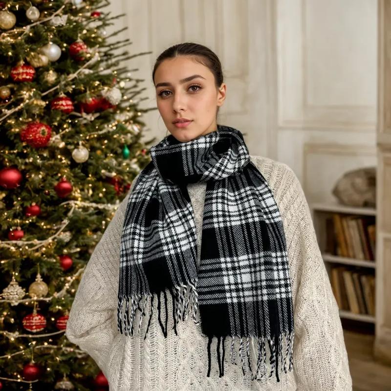 $1 Each Lightweight Scarf for Women and Girls, Trendy and Skin-Friendly, Fall Winter Fashion Accessory, Affordable