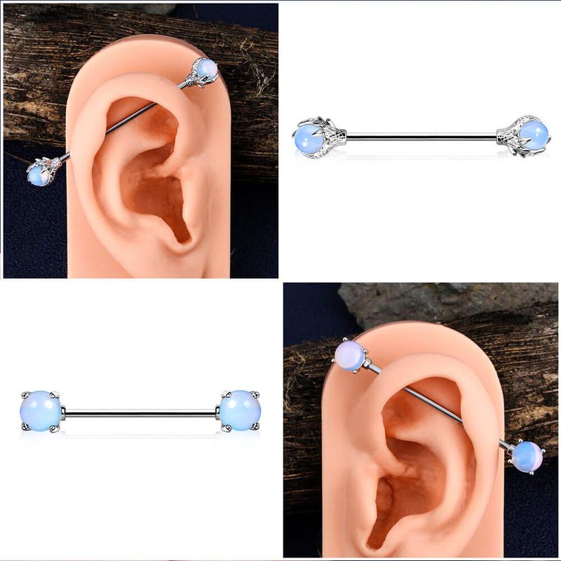 Oufer 14G Dragon Claw Industrial Barbell Industrial Piercing