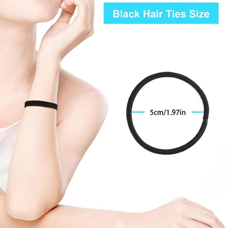 Large Stretch Hair Ties, 30pcs set Durable Hair Bands, Ponytail Holders, Hair Styling Accessories for Thick Heavy and Curly Hair, Christmas Gift