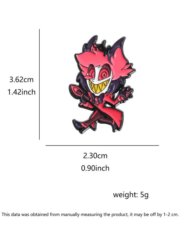 Cartoon Character Design Brooch, Cute Enamel Pin for Daily Clothing Decor, Trendy All-match & Exquisite Brooch for Birthday Gift