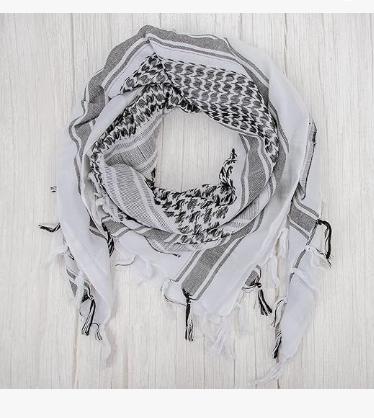 Military Shemagh Tactical Desert Cotton Keffiyeh Neck Head Scarf Wrap for Men Women large square headscarf