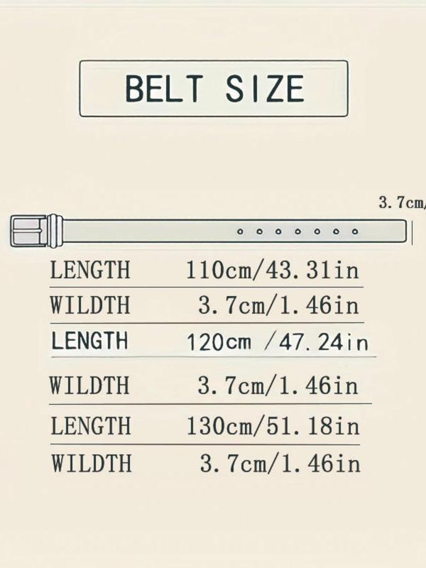 Men's Business Fashion Leather Belt, Minimalist Automatic Buckle Belt, Casual Waistband for Jeans Trousers, Trendy All-match & Exquisite Belt for Birthday Gift