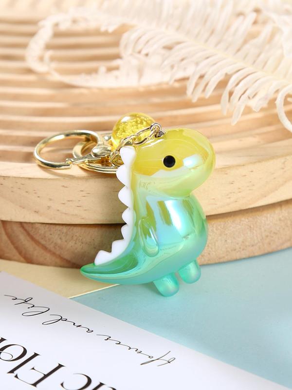 Cute Dinosaur Design Keychain, Novelty Keychain for Women & Men, Fashion Accessories for Daily Use