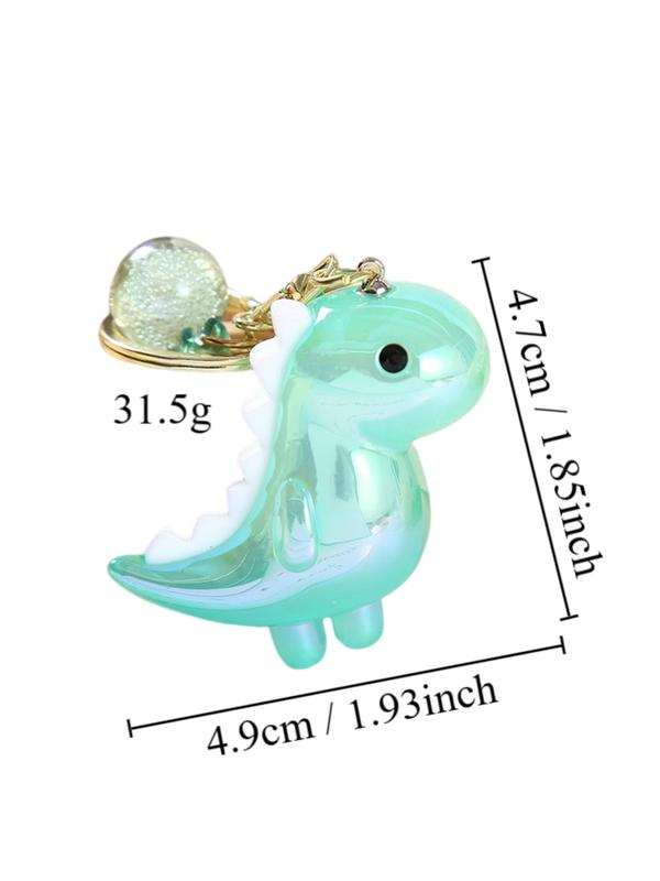 Cute Dinosaur Design Keychain, Novelty Keychain for Women & Men, Fashion Accessories for Daily Use