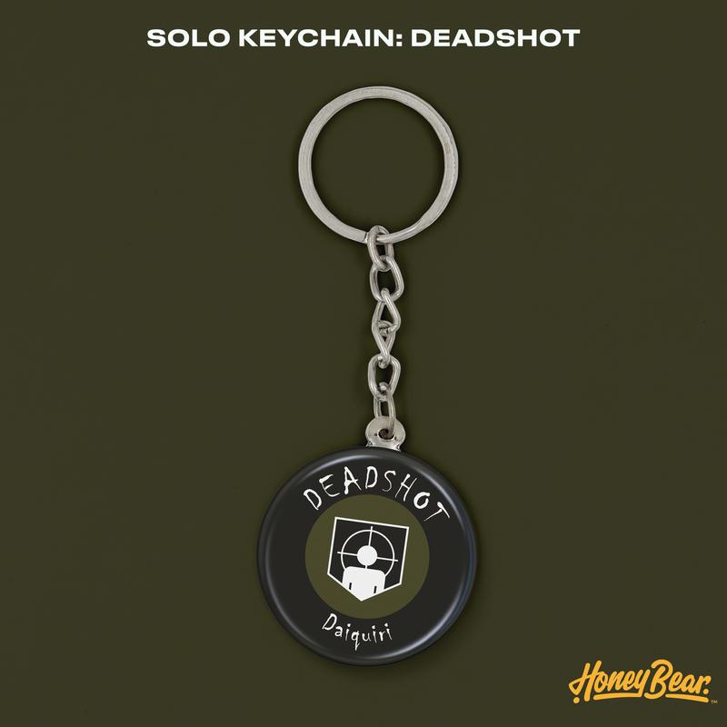 Collectible Zombie Perk Keychains for Gamers KeyTag