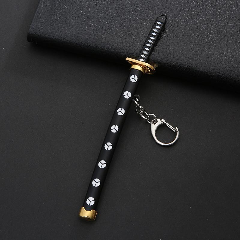 Anime Katana Sword Keychain, Sword Shaped Keychain with Key Ring, Phone Charm for Men & Women, Boyfriend Gift