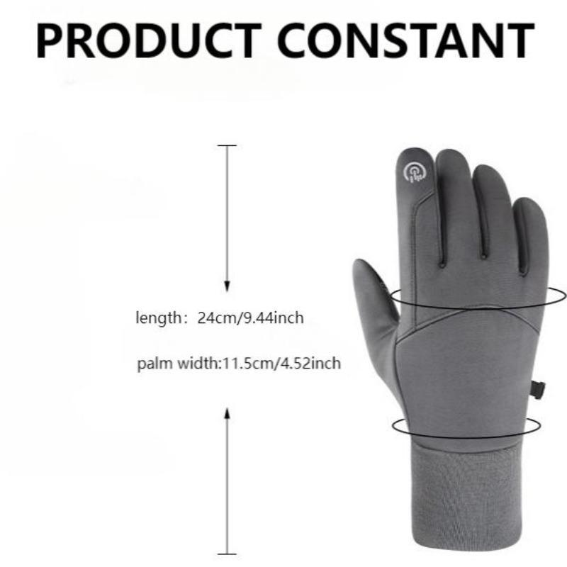 USB Powered Electric Heated Gloves, Waterproof Touch Screen Insulated Arthritis Hand Warmer, Winter Outdoor Sports Gloves for Cycling Hiking Dog Walking, Christmas Gift