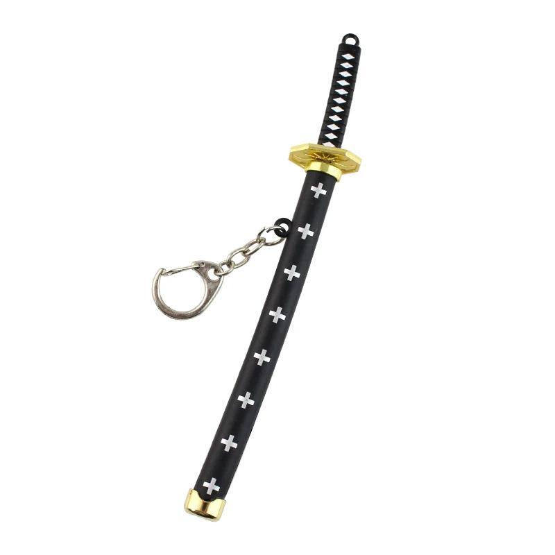 Anime Katana Sword Keychain, Sword Shaped Keychain with Key Ring, Phone Charm for Men & Women, Boyfriend Gift