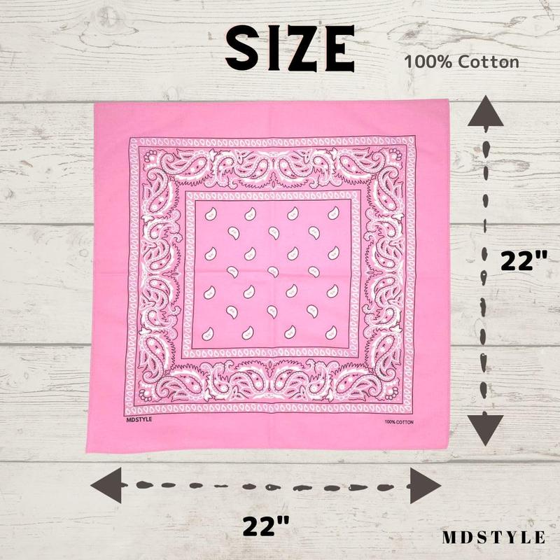 100% Cotton Bandana for Men & Women 22