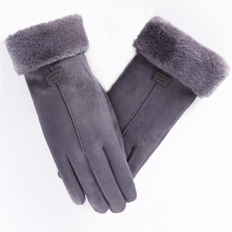 Winter Warm Gloves, Touch Screen Thickened Gloves, Warm Gloves for Women & Men, Outdoor Sports Gloves for Skiing, Snowboarding, Cycling