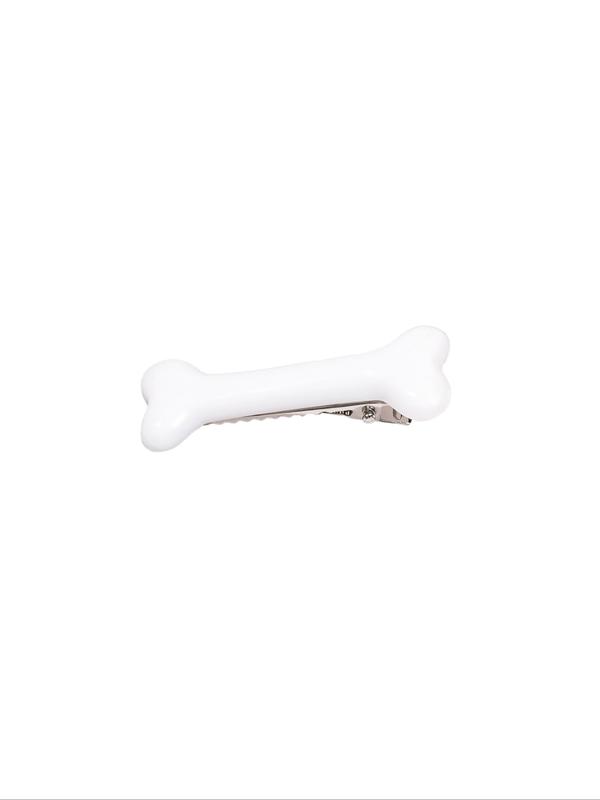 Cute Bone Shaped Hair Clips, Fashionable Hair Accessories for Women & Girls, Minimalist Headwear Suitable for Thick Hair