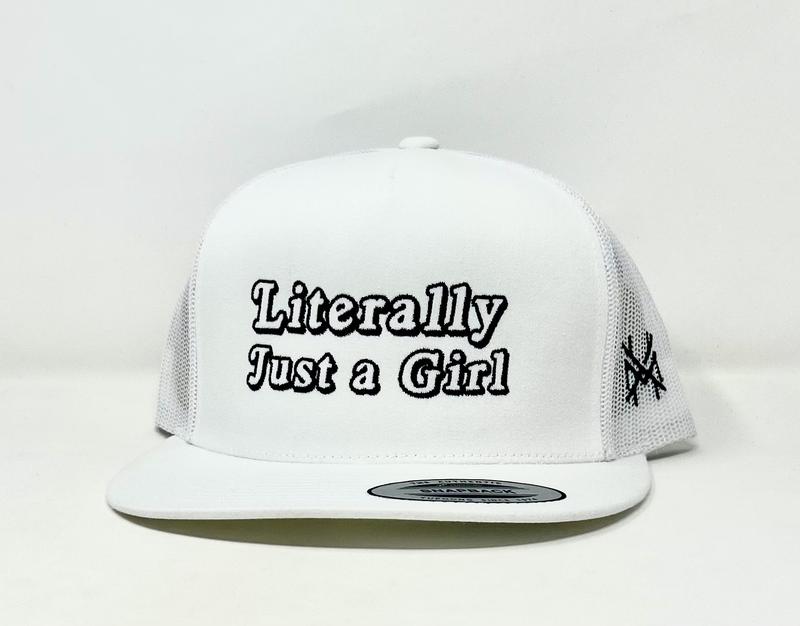 Literally Just a Girl Trucker Hat for Women