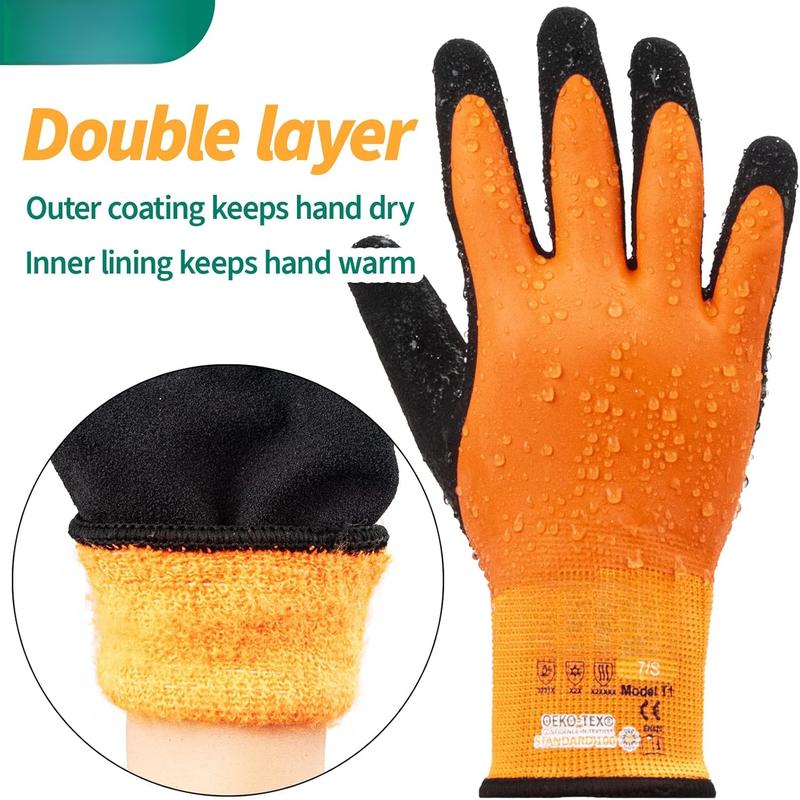 T1 Waterproof Winter Work Gloves for Men and Women,Insulated Work Gloves for Men Cold Weather,Warm Freezer Gloves XXL