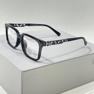 CHROME HEART eyeglass frames with black gold and silver charm, Glasses Frames European design suitable for both men and women, Chrome Hearts Eyewear