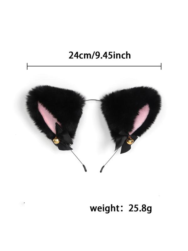 Women's Cute Cat Ear Design Headband, Fashionable Hair Hoop for Women & Girls, Elegant All-match Fashion Accessories for Daily Wear