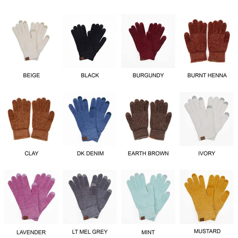 CC Brand Unisex Touchscreen Phone Tech Touch Winter Gloves Accessories