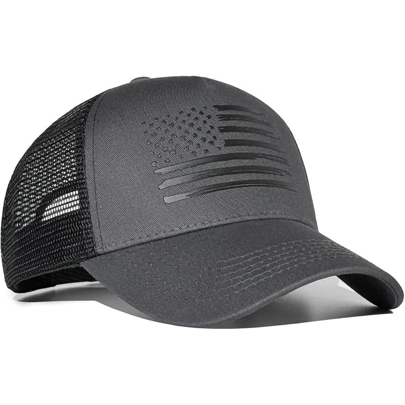 Flag Trucker Hats,  hat for Men and Women - Adjustale Baseball Cap, Outdoor Mesh Snap  - for Daily Use