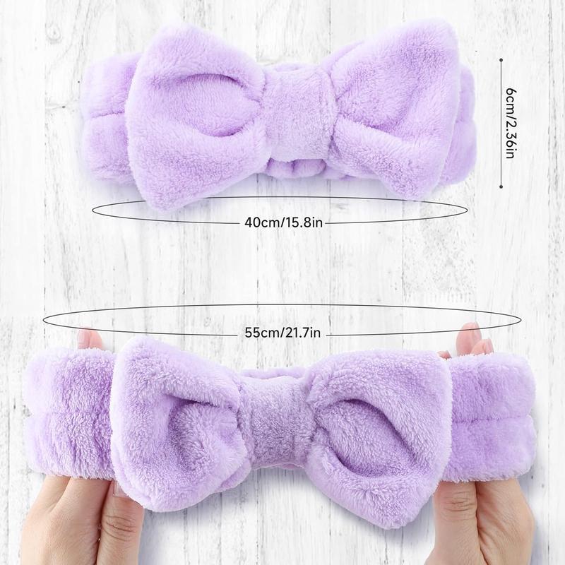 Spa Headband, 8 Makeup headband,Headband for Washing Face, Shower Skin Care Fluffy Spa Headband for Woman Teens Slumber Party Supplies