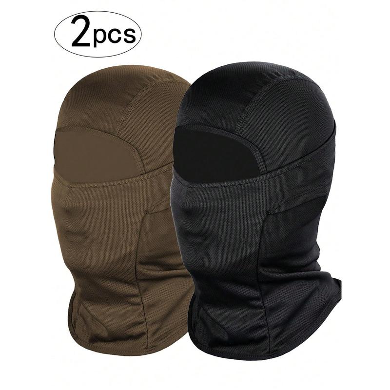 2Pcs Face Mask For Men Women, UV Protector Balaclava Face Mask, Shiesty Mask UV Protector Lightweight For Motorcycle Snowboard