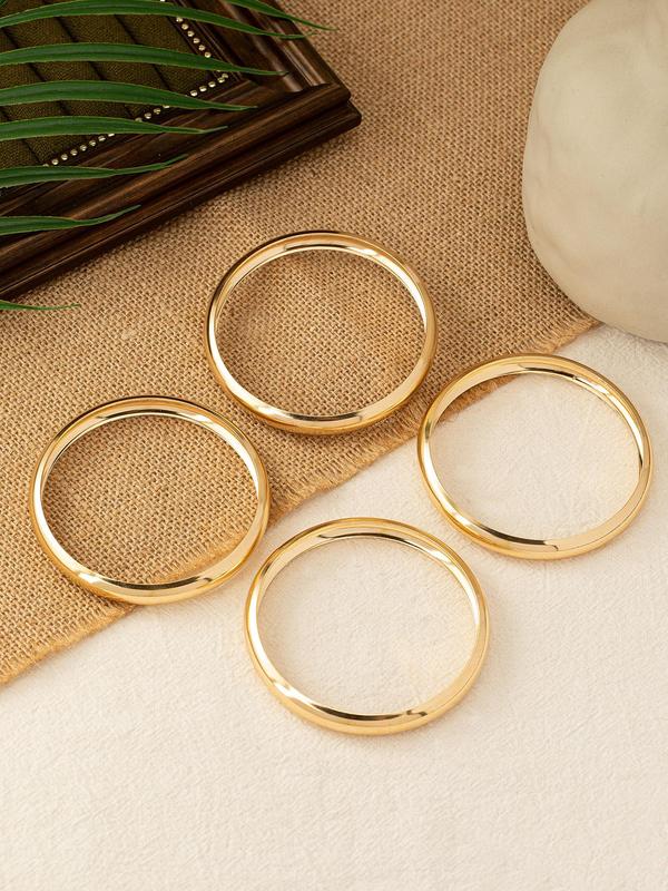 ,Women's Elegant Minimalist Bangle Set, Exquisite Trendy Bangle Bracelet, Chic All-match Vintage Jewelry As Gift for Girlfriend, Fall Outfits, Fall Freshness