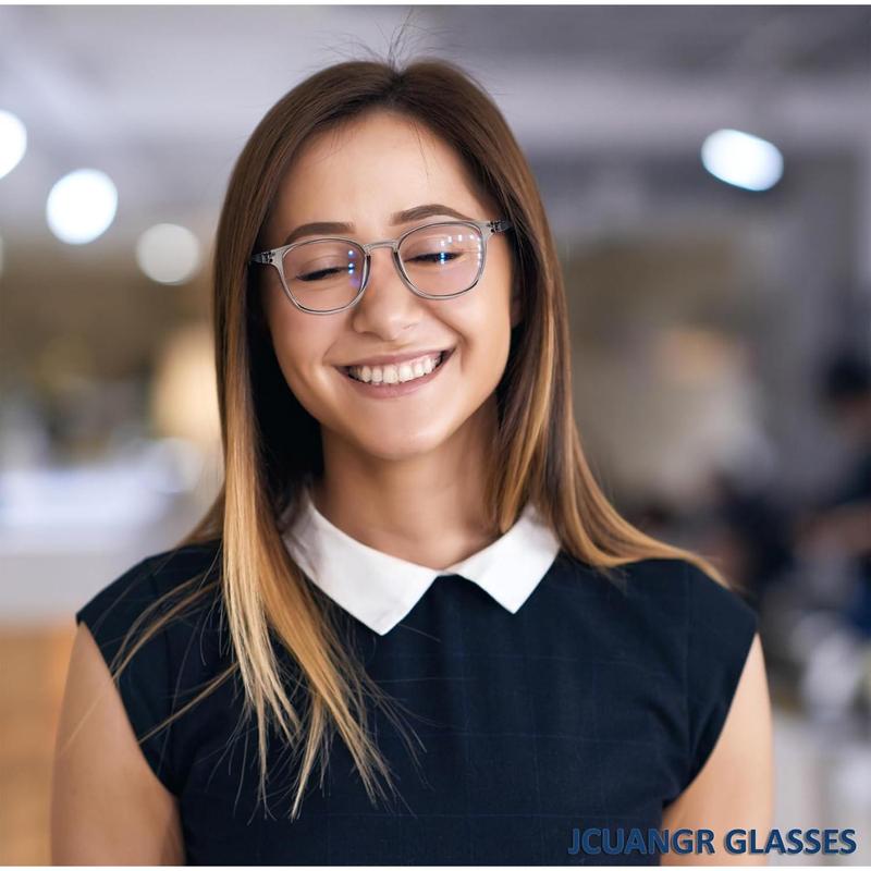 Nearsighted Glasses For Men,Women Distance Near Sighted Eyeglasses,Short-Sighted Farsighted Myopia Driving TR90 Frame