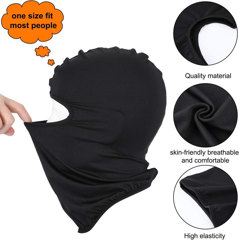 8 count Ski Mask Cover Full Face Mask UV Protection Summer Ice Silk Balaclava Neck Gaiter Women Men Outdoor Sport