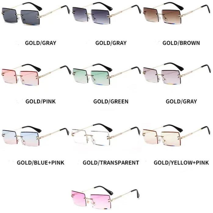 Essential Design, Designer Glasses, Luxury Glasses, Golden Frames for Men and Women and Kids, Rimless Glasses