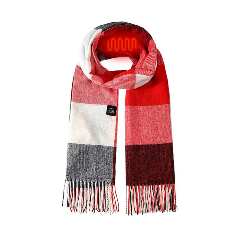 Women's Casual Soft Warm Pashmina Scarf  Plaid Shawl Scarf for Fashionable Winter Look