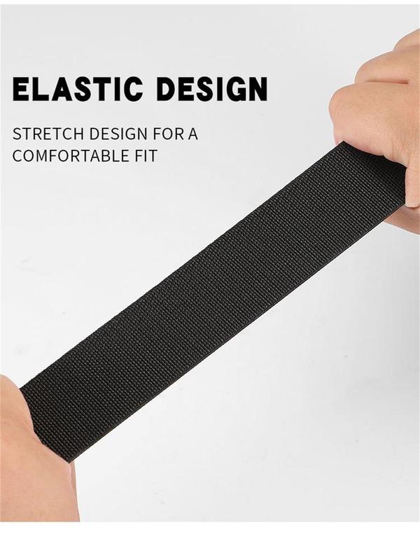 Minimalist Casual Plain Color Nylon Belt, Outdoor Tactical Belt, Student Training Belt, Canvas Belt, Belt for Men & Women