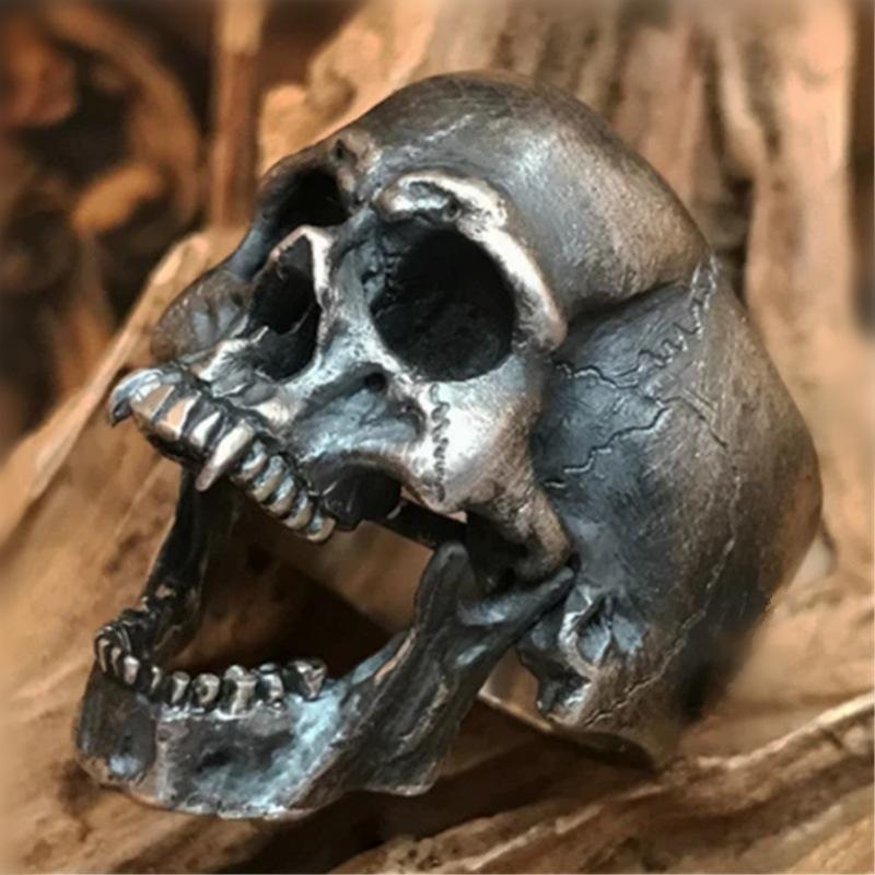 New accessories personalized skull men's rock gothic punk jewelry ring