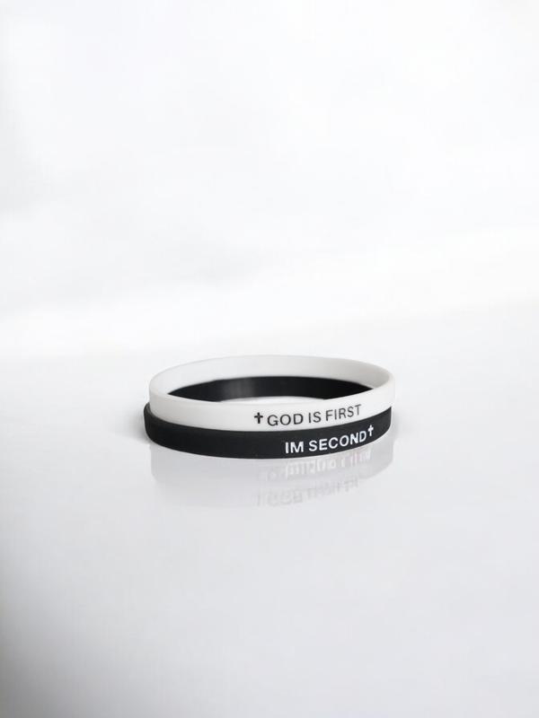 2 Pack- GOD IS FIRST BRACELET