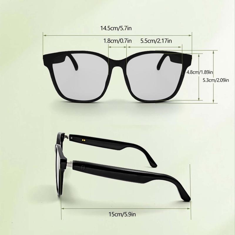 Smart Glasses, Smart Sunglasses for Men & Women, Driving Glasses, Smart Glasses for Fishing, Cycling, Traveling, Driving, Listening to Music, Driving Glasses