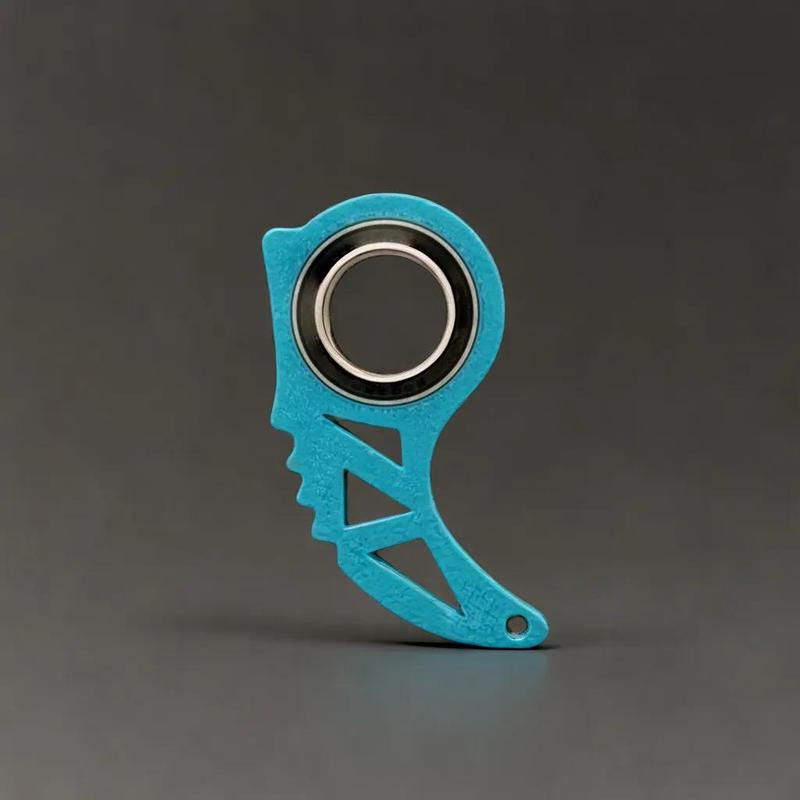 Stealth Spinner 1.0 - Fidget & Fun On The Go - Keychain Spinner - Keyrambit - Fidget Spinner - Keychain - The Perfect Gift!