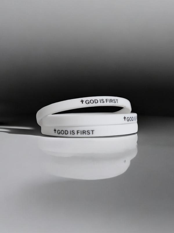 2 Pack- GOD IS FIRST BRACELET