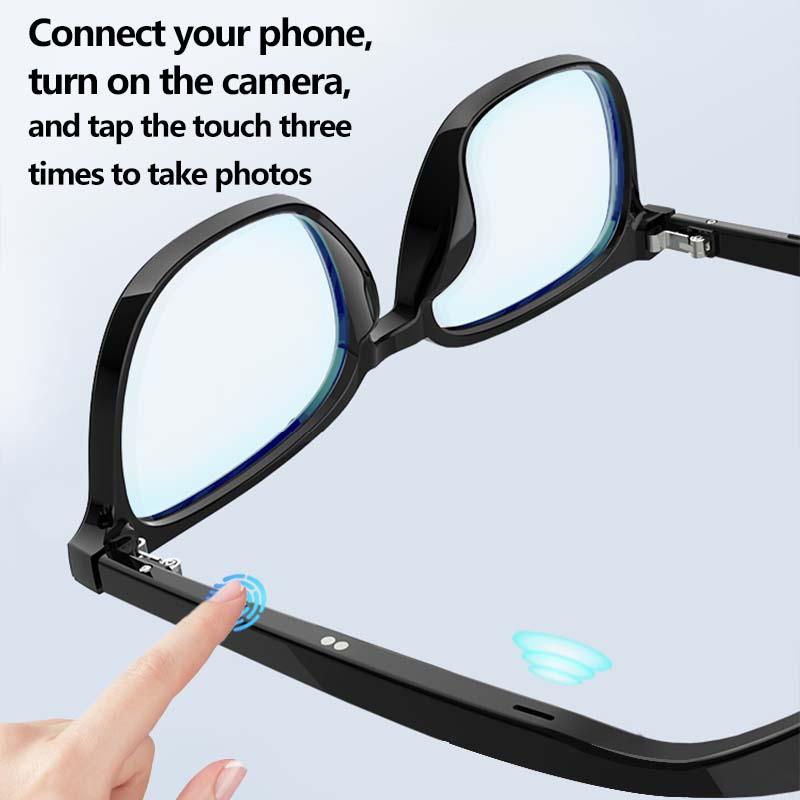 New G05 Smart Glasses, Magnetic Wireless Multifunctional Sunglasses, BT Glasses for Phone Call, Music Remote Control Voice Assistant Glasses for Men & Women