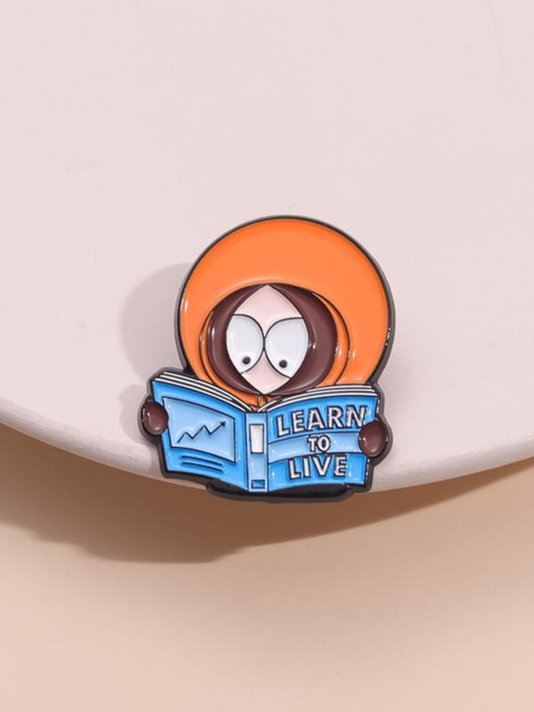 Cute Cartoon Astronaut Design Brooch, Fashion Alloy Badge for Backpack & Hat & Clothing Decor, Trendy All-match & Exquisite Accessories for Birthday Gift