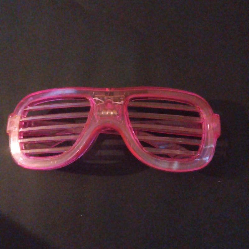 Light-Up Pink Glasses