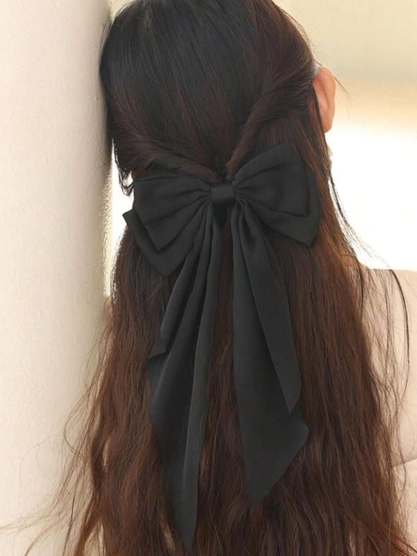 Women's Elegant Bowknot Design Hair Clip, Cute Trendy Hair Clip, Fashionable Hair Accessories for Daily & Party Decoration