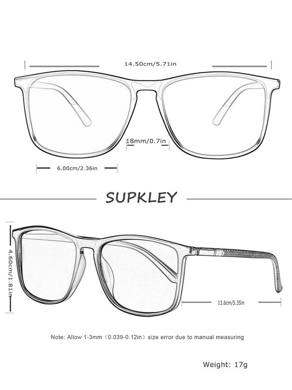 Simple Sunglasses for Women for Summer Vacation Large Square Frame Fashion Summer Glasses Trends 2024 for Men, Trendy Accessories for Daily Life As Gift